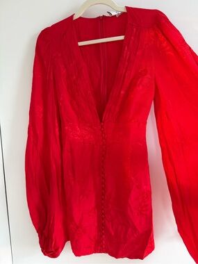 open lace back dress Rent The Rat & Boa Luciana Dress